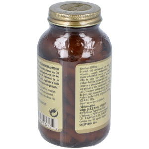 Vitamina C 1000 Cápsulas Vegetales 100 U