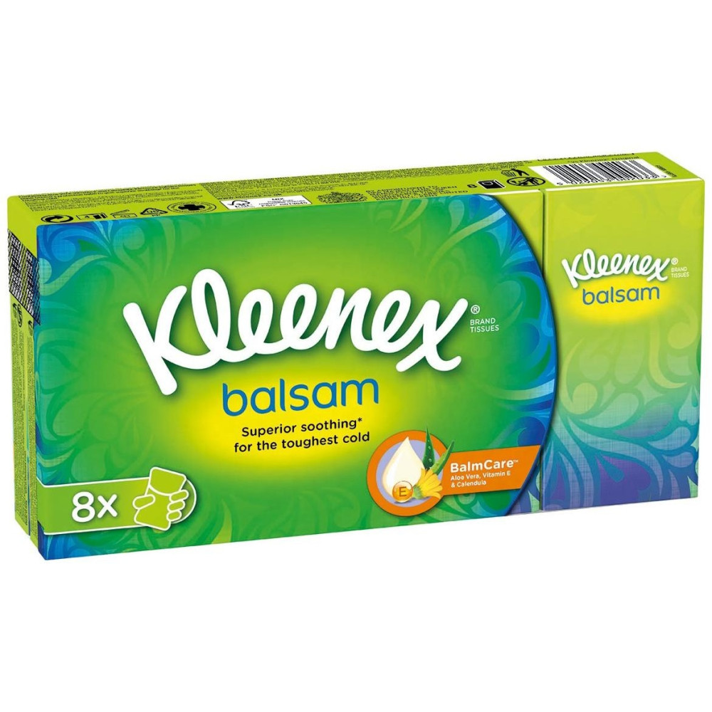 Kleenex Balsam Bolsillo 8 Uds