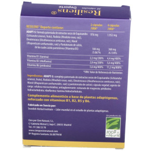 Cien Por Cien Natural Resiliens Deporte 30 Caps