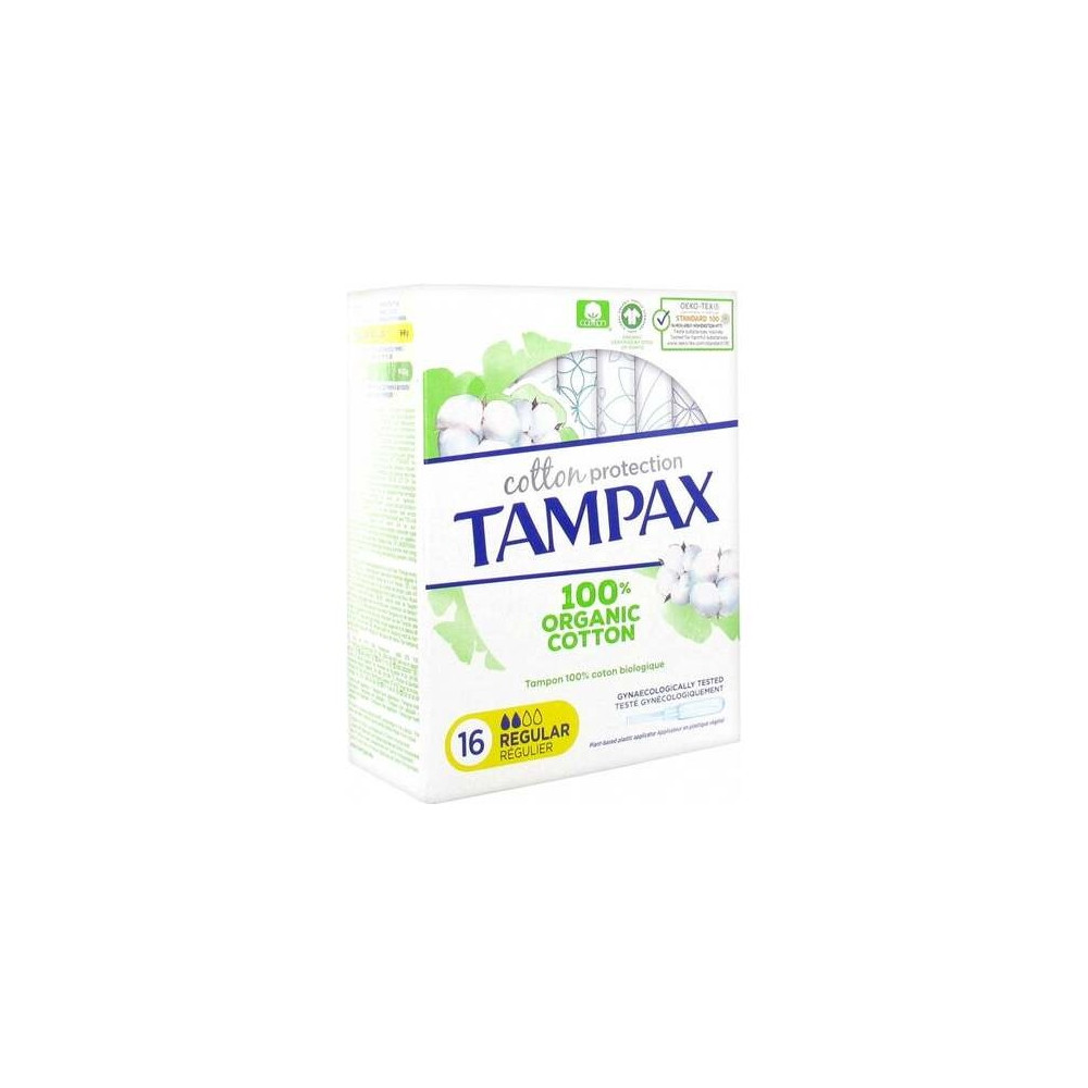 Tampax Bio Tampon De Algodon Regular 16Uds