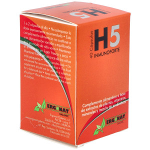 Ergonat H5 Inmunoforte 40 Cap Ergosphere
