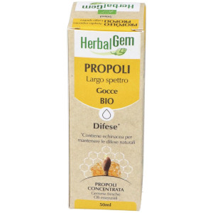 Herbalgem Propóleo Bio Amplio Espectro Gotas 50Ml
