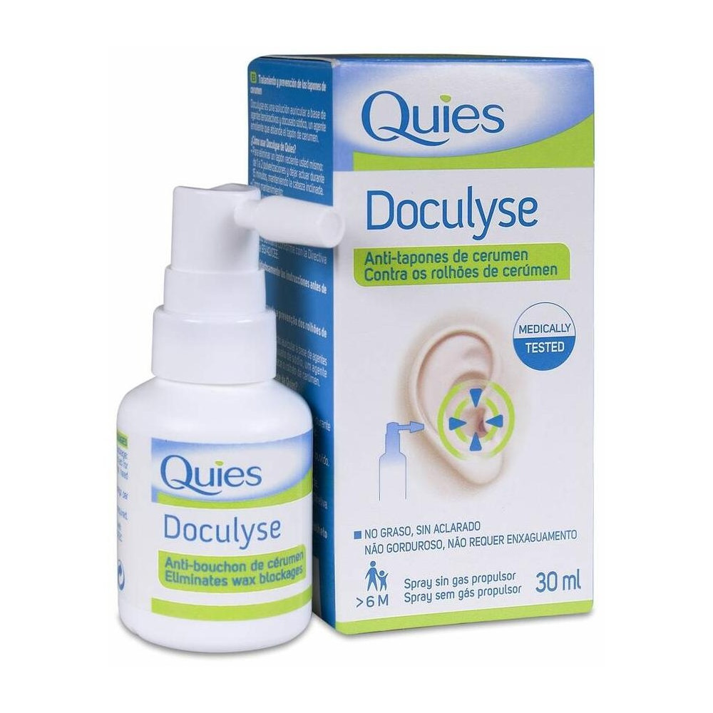 Doculyses Spray Tapones Cera 30Ml. Quies