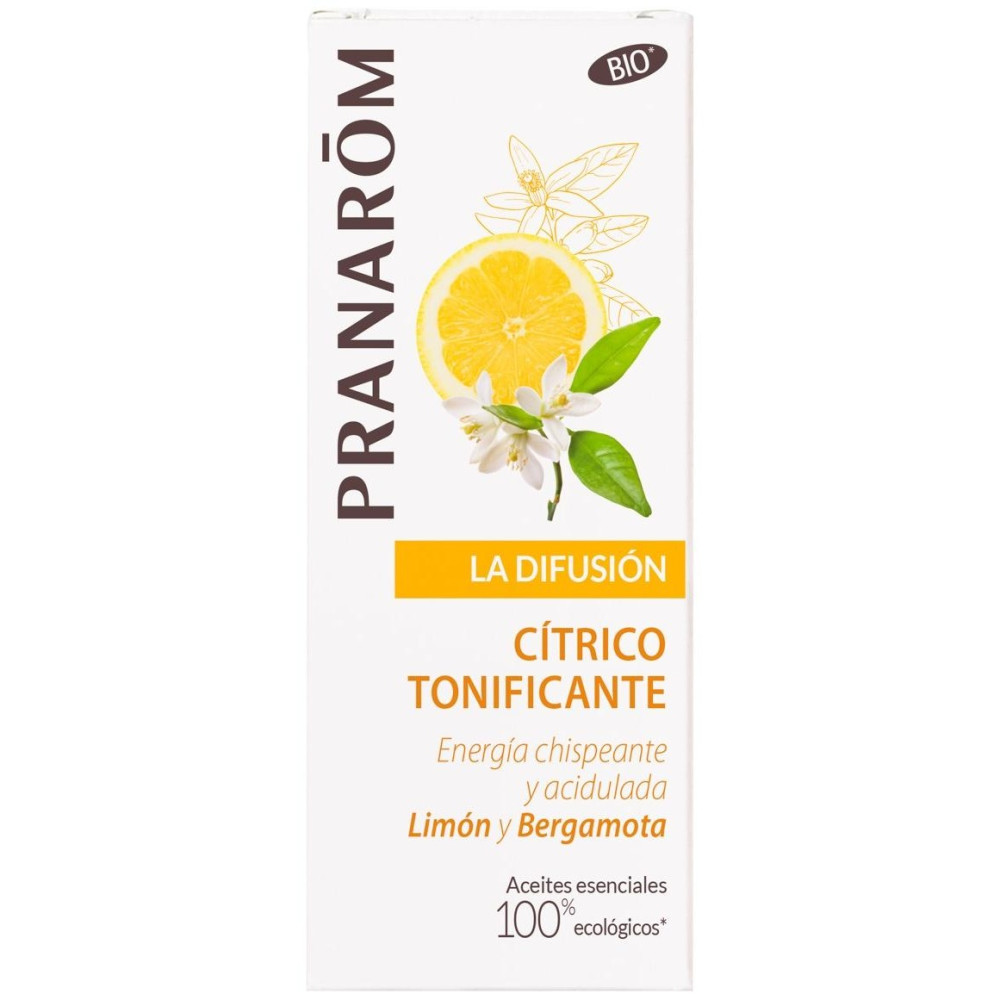 Pranarom Difusion Limon Y Bergamota Citrico Tonificante Eco 30Ml