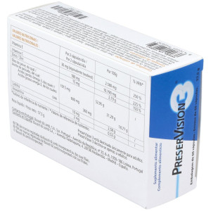 Preservisión 3, 60 Cápsulas