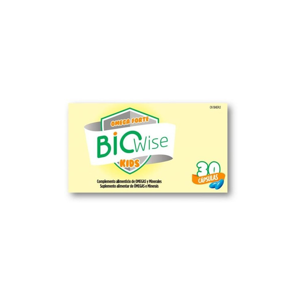 Omega Forte Masticable Kids 30 Cápsulas Masticables