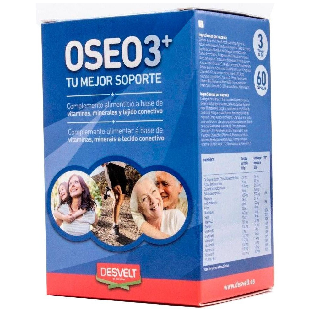 Desvelt Oseo 3+ 60Cáps