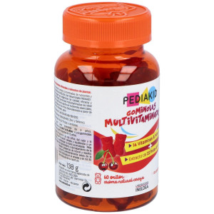 Pediakid Multivitaminadas Sabor Naranja Y Cereza 60Uds