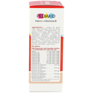 Pediakid Hierro + Vitaminas Jarabe 125Ml