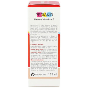 Pediakid Hierro + Vitaminas Jarabe 125Ml