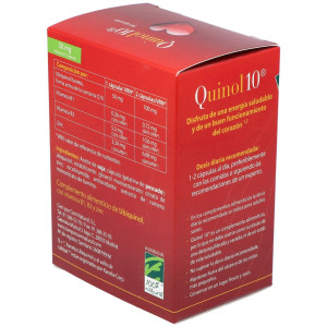 100% Natural Quinol 10 90Cápsulas De 50Mg De Ubiquinol