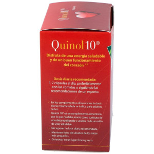 100% Natural Quinol 10 90Cápsulas De 50Mg De Ubiquinol