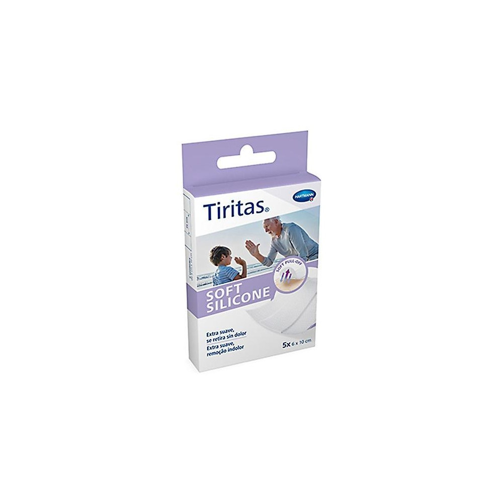 Hartmann Tiritas Soft Silicone 6X10Cm 5U