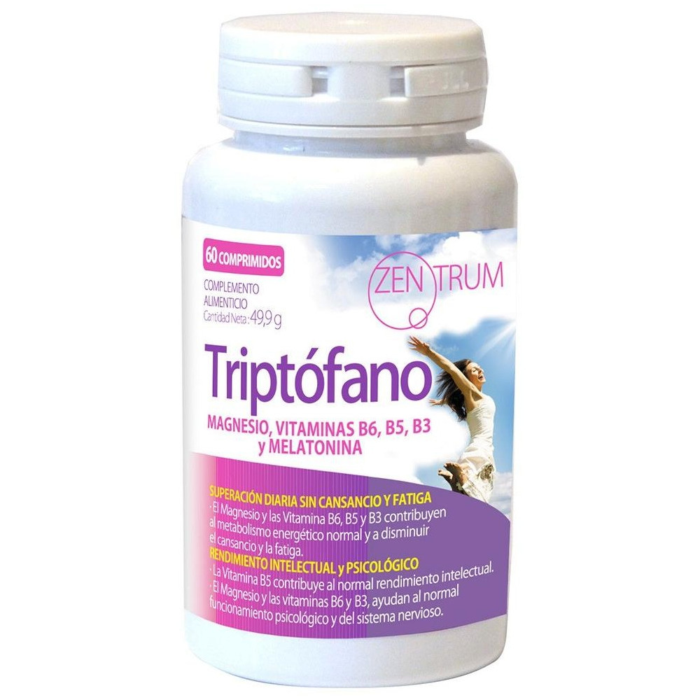 Zentrum Triptofano Magnesio Vit B6 B5 B3 Y Melatonina 60Comp