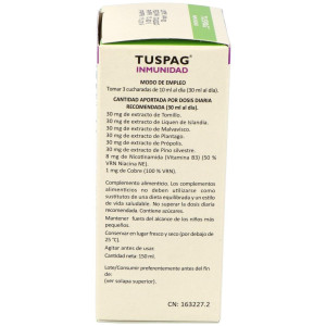 Heliosar Tuspag Inmunidad Jarabe 150Ml