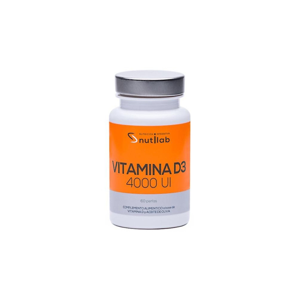 Nutilab Vitamina D3 60 Perlas 4000Ui