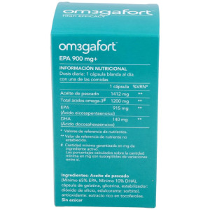 Omegafort Epa 900Mg + 60 Cápsulas