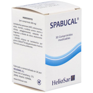 Heliosar Spabucal 30 Compr Masticables