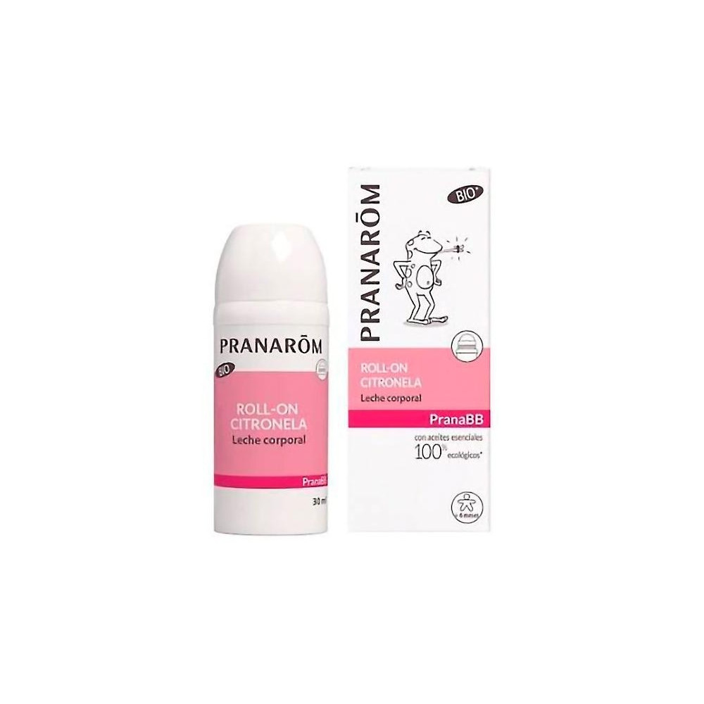 Pranarôm Pranabb Roll-On Citronela Leche Corporal Bio 30Ml