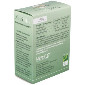 100% Natural Nutrimk7 Huesos 60 Cápsulas Gelatina