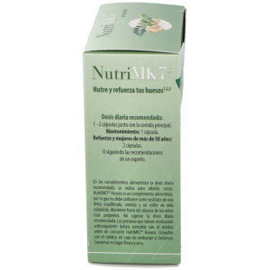 100% Natural Nutrimk7 Huesos 60 Cápsulas Gelatina