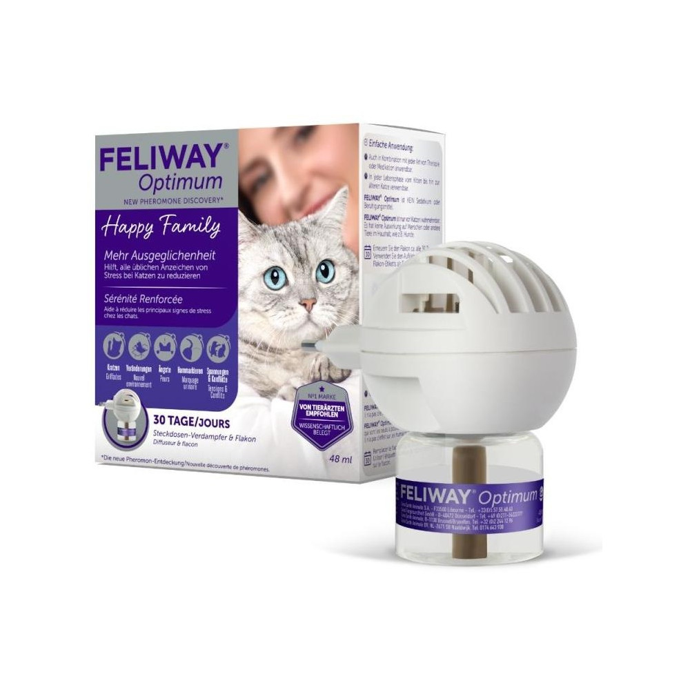 Ceva Feliway Optimum Difusor + Recambio 48Ml