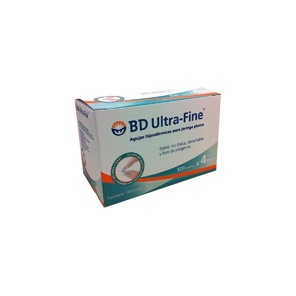 Bd Pluma Insulina 4Mm 100Uds R.320211