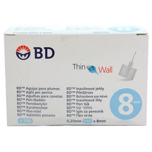 Bd Microfine Tw 0,25 X 8Mm...