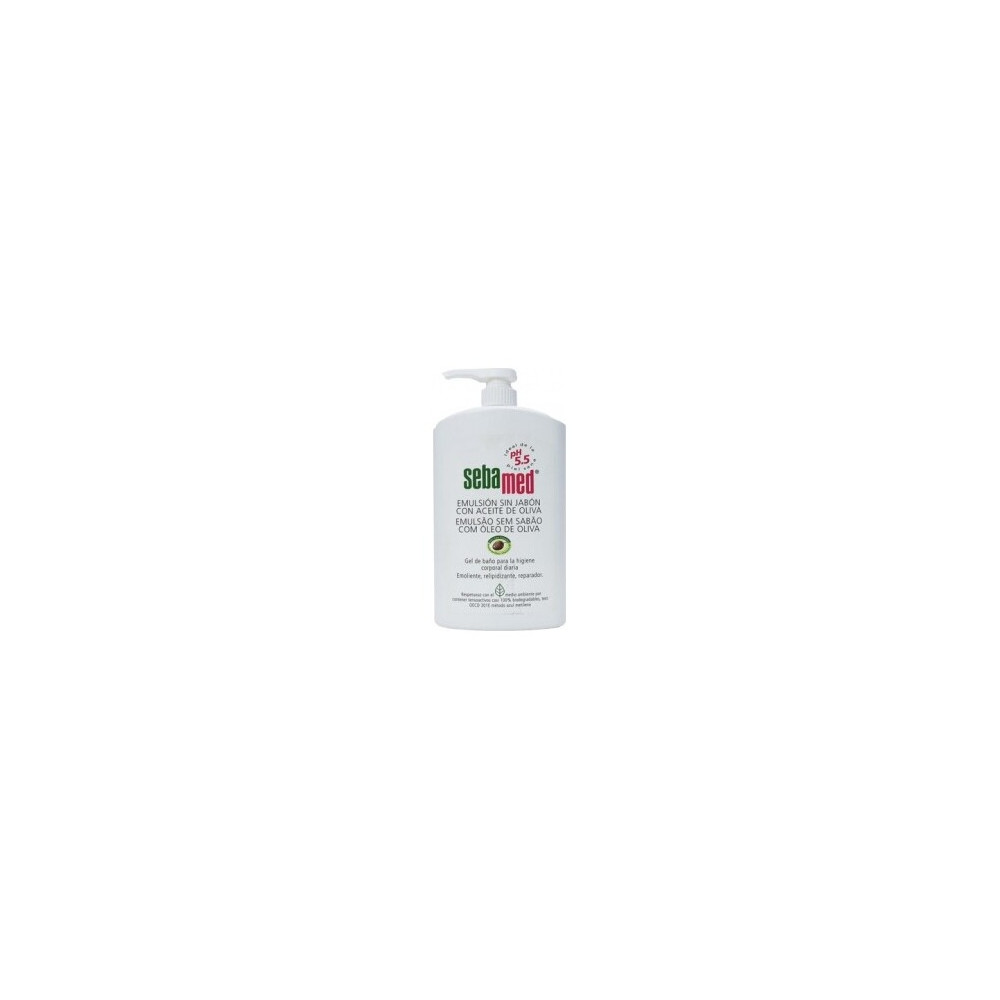 Sebamed Emulsión Sin Jabón Con Aceite De Oliva, 200 Ml