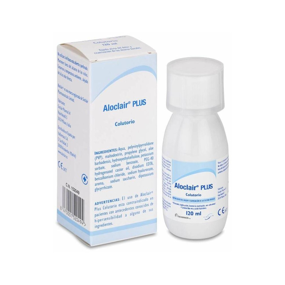 Aloclair® Plus Dentífrico Colutorio 120Ml