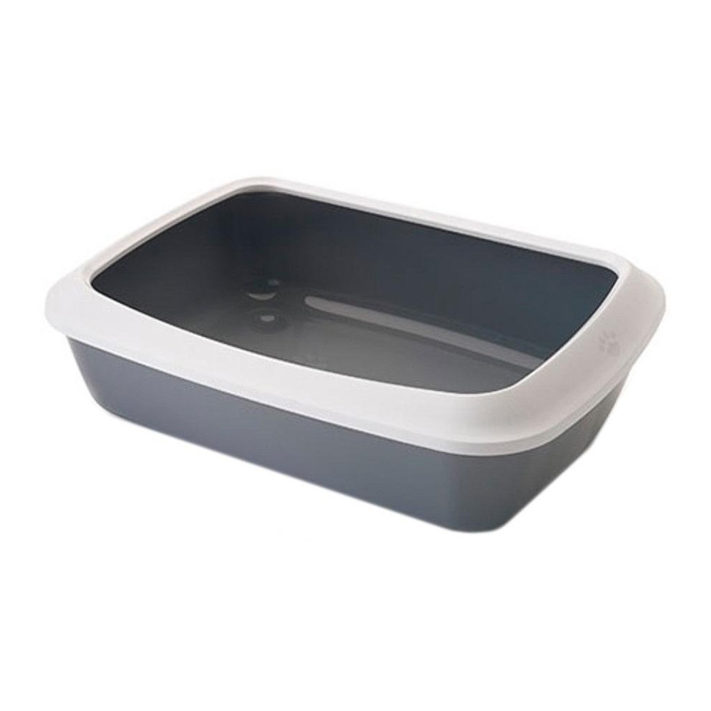 Biozoo Bandeja De Gato Con Marco 42Cm Gris