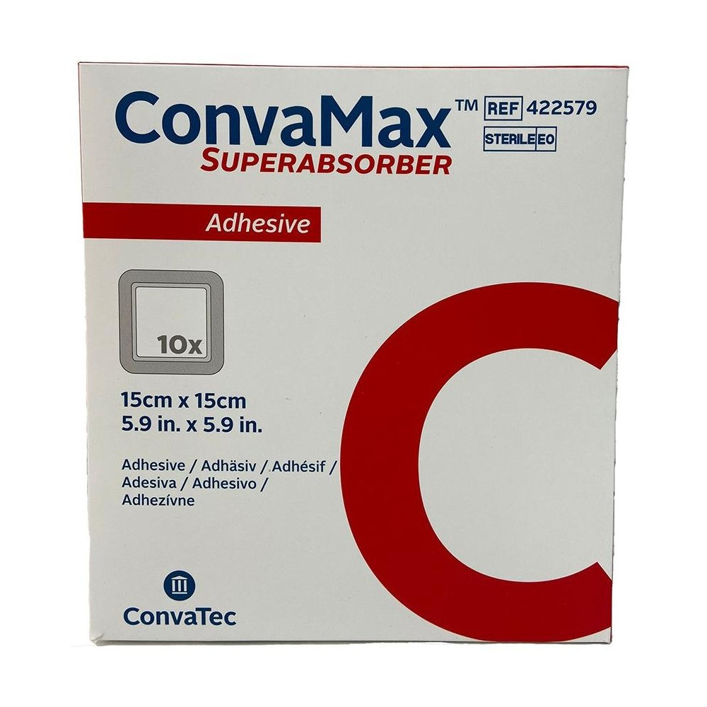 Convamax Superabsorber 15X15Cm Adhesivo