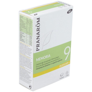 Pranarom Oleocaps Memoria Bio 30 Cápsulas
