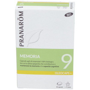 Pranarom Oleocaps Memoria Bio 30 Cápsulas