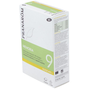 Pranarom Oleocaps Memoria Bio 30 Cápsulas