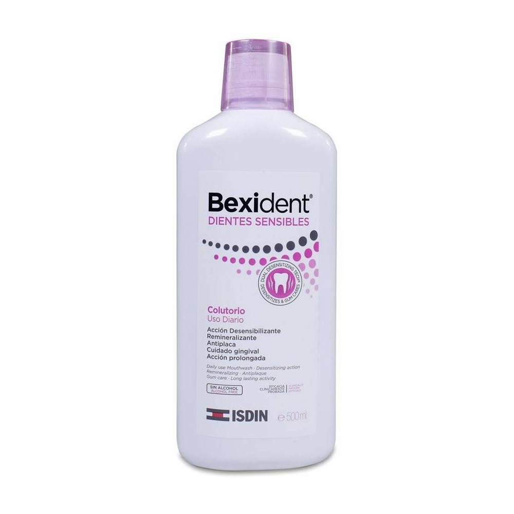 Isdin Bexident Dientes Sensibles Colutorio Uso Diario 500Ml