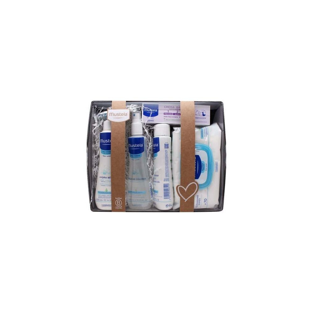 Canastilla Gris Leche Corp+Colonia+Gel+Crema+Toall