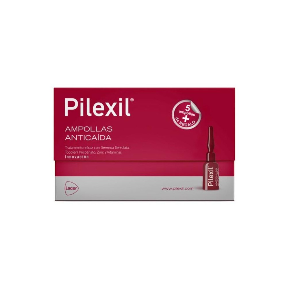 Pilexil Ampollas Anticaída Promo 15 + 5 De Regalo 20 U