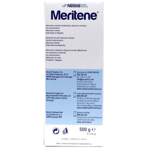 Meritene Buenas Noches Instant Sabor Cereal, 500 G