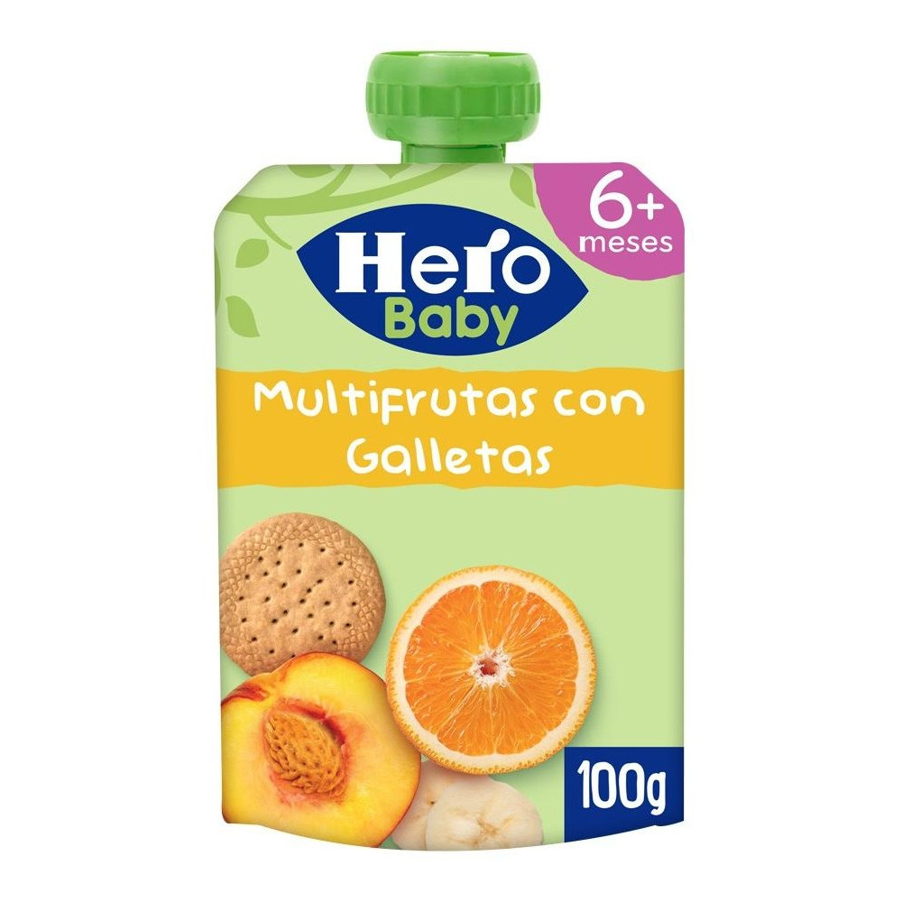 Hero Bolsita De Multifrutas Y Galletas 100Ml