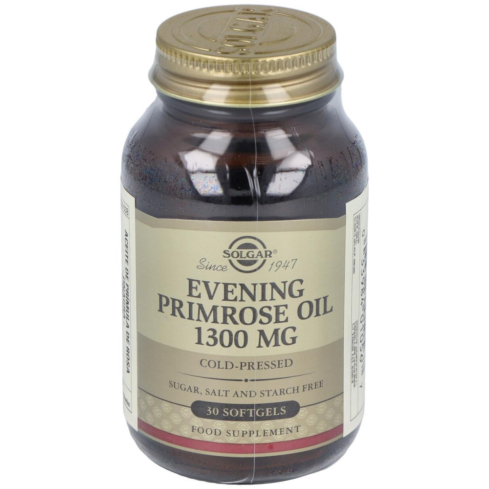 Solgar Aceite De Primula De Rosa 1300Mg 30 Cápsulas
