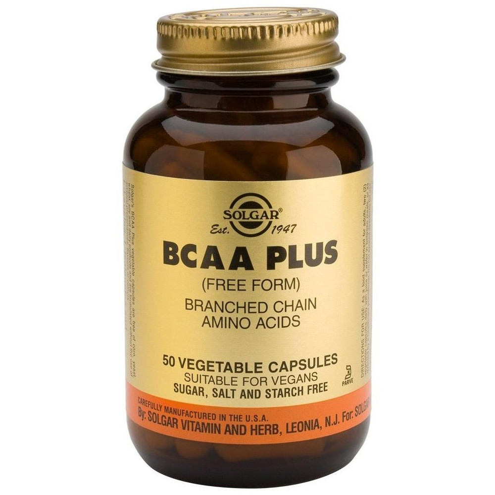 Solgar Bcaa Plus 50 Cápsulas