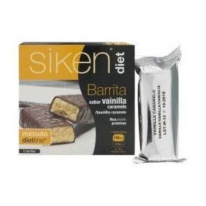 Sikendiet Barrita Vainilla Caramelo 5Uds