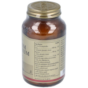 Solgar Magnesio Plus Zinc 100 Comprimidos