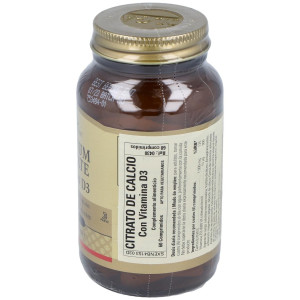 Solgar Citrato De Calcio Con Vitamina D3 60 Comprimidos