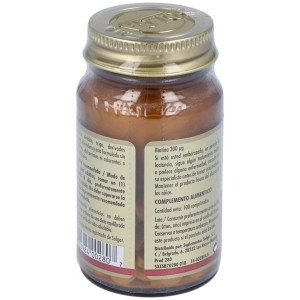 Solgar Biotina 300Mg 100 Comprimidos