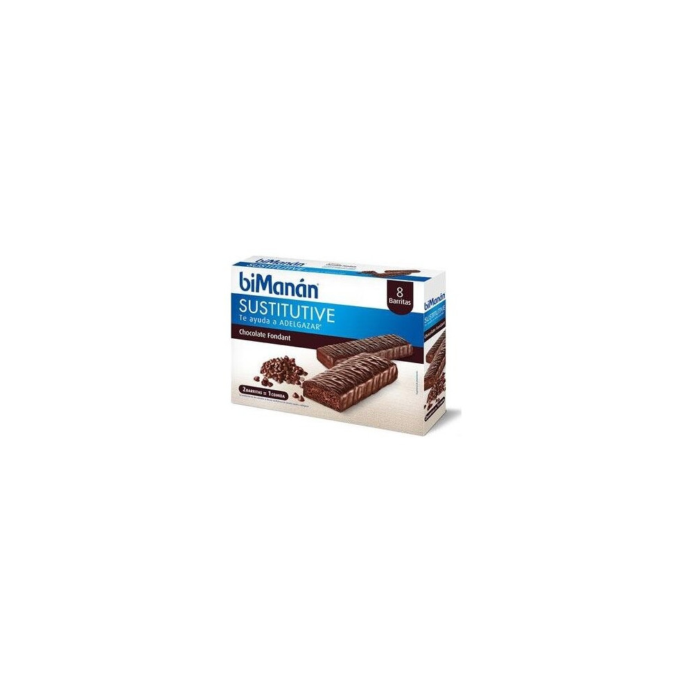 Bimanán® Beslim Barritas Chocolate Fondant 10Uds