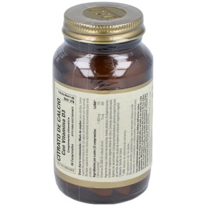 Solgar Citrato De Calcio Con Vitamina D3 60 Comprimidos