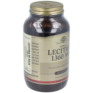 Solgar Lecitina 1360Mg 100 Cápsulas