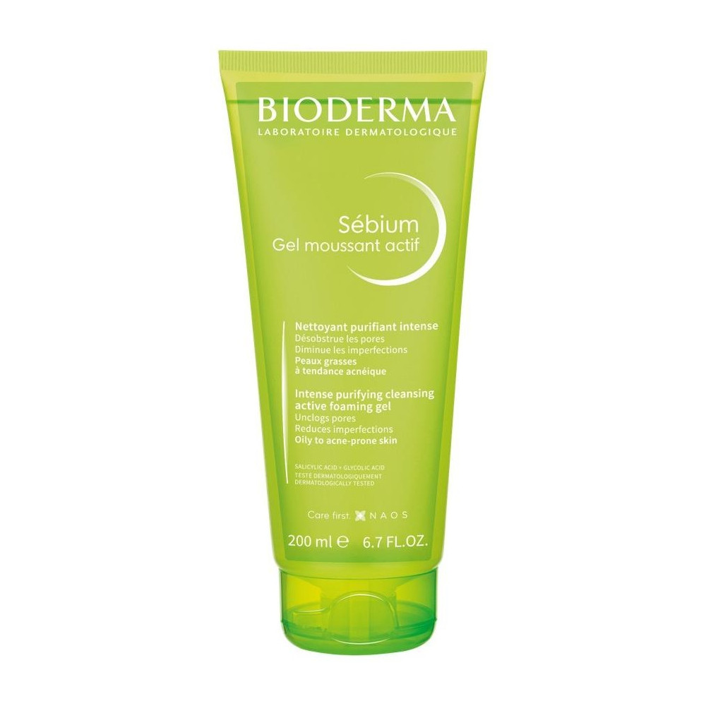 Sébium Gel Moussant Actif Limpieza Activa Específica, Geles Y Jabones Bioderma - Perfumes Club